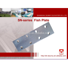 Hot Sale! Shanghai Sunny Elevator Parts Guide rail fish plate